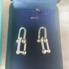Tiffany & Co. シルバー安全ピン型ピアス