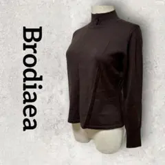 Brodiaea ハイネックニット レディース セーター 長袖 (F) ブラウン