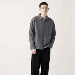 UNIQLO ミラノリブシャツカーディガン XL
