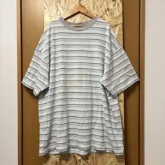 steven alan ボーダー柄 半袖Tシャツ XL 日本製のサムネイル