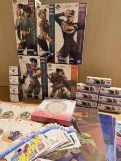 ジョジョの奇妙な冒険 A賞＆B賞＆D賞＆F賞＆ラストワン＆H賞コンプ56点セット