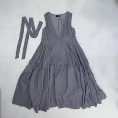 MilkTea コメット ボリュームロングリボンワンピース