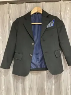 MEN'S CLUB ダークグレー ストライプ ジャケット