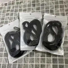 3個セット　新品未使用品　スマホショルダー　スマホストラップ　黒　ブラック