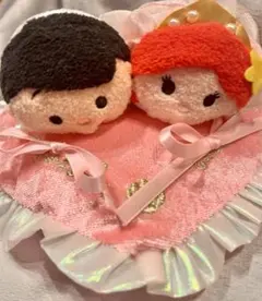 ツムツム　アリエル♡エリックのリングピロー✨リトルマーメイド✨