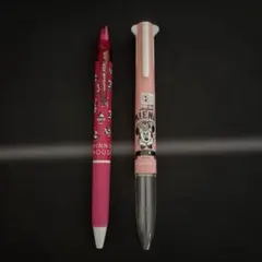 ミニーマウス ボールペン 2本セット　ディズニー