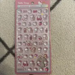 ハローキティ ピンク　ボンボンドロップシールmini 正規品 1枚