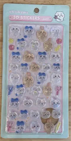 ちいかわ　ボンボンドロップシール　ボンドロ　うるちゅる　シール帳　立体シール