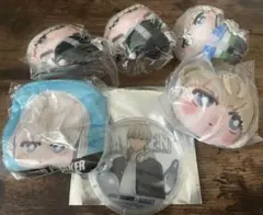 【未使用】 ウィンブレ 梶蓮 コースター ラウンドワン ぷちキャラぐるみ セット