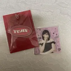 【ユジン/YUJIN】東京ドームくじ ステッカー ピンバッチ【IVE】