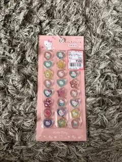 ハローキティ オハジキ風シール 24枚入り