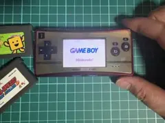 ヒ*デ様 ゲームボーイミクロ 20周年モデル動作確認済 本体＋ソフト3本セット