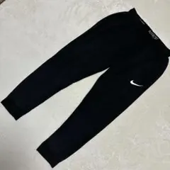 【美品】NIKE ナイキ Dri-FIT テーパー フリース パンツ 黒