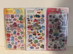 プチドロップステッカー ディズニー ピクサー モンスターズインク 3枚セット