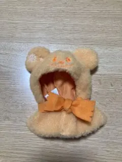ディズニー シークレットポンチョ オレンジ