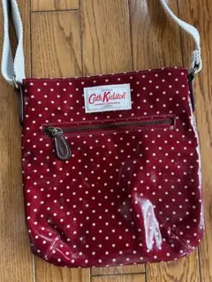 美品【Cath Kidston 】本場ロンドン購入 ドット柄ショルダーバッグ