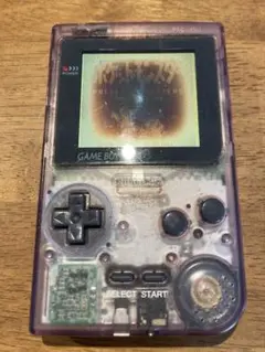 【動作確認済】GAME BOY pocket MGB-001 クリアパープル