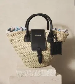 PARIS/64| Oh La La Taupe Mini Basket Bag - メルカリ