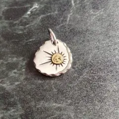 トップのみ No.5 サン 平打 シルバー925 ★ネックレス ナバホ イーグル