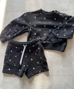 Burberry 星柄 セットアップ　上86㌢、下80㌢