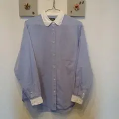 EAST BOY 水色 長袖シャツ