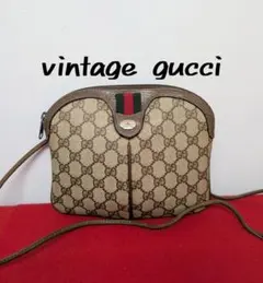 美品 極希少！Gucci シェリーライン ショルダーバッグ ポシェット 2way