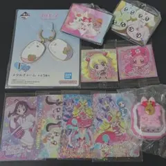 ① プリキュアシリーズ ウエハース シール カード 一番くじ キラキラカードグミ