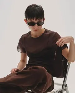 TODAYFUL Compact Smooth T-shirts チョコ - メルカリ