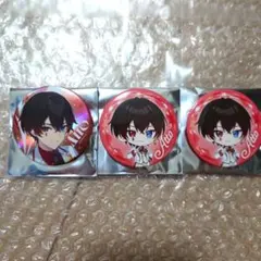 ✾AMPTAKxCOLORS ✾3周年　缶バッジ　あっと　等身　デフォ