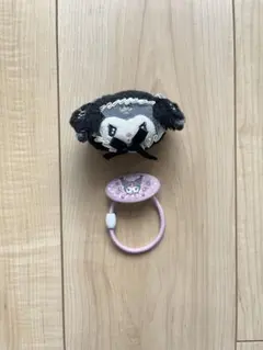 サンリオ　クロミ　月夜のメロクロ　ヘアクリップ　前髪クリップ ヘアゴム