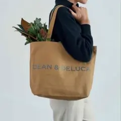 DEAN＆DELUCA チャリティートートバッグ　Ｌサイズ　カフェオレ