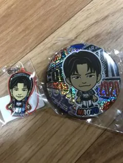 NAOTO 缶バッジ 缶バッチ クリーナ－