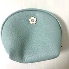 【未使用品】MARY QUANT ミントグリーン ポーチ