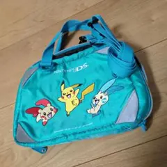Nintendo DS ピカチュウケース ポーチ 青 - メルカリ