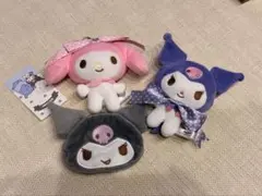 サンリオ　ぬいぐるみキーホルダー