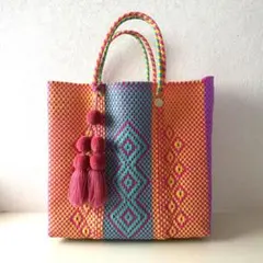メキシコ買付 レディパオラのメルカドバッグ - メルカリ