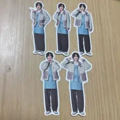 なにわ男子　道枝駿佑　フレークシール　セット