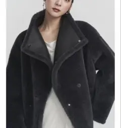 Lagunamoon スタンドカラーコート リバーシブル