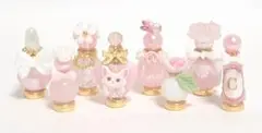 ミニチュア 香水 キャット ピンク×ホワイト セット 33 シルバニア ネコ 猫