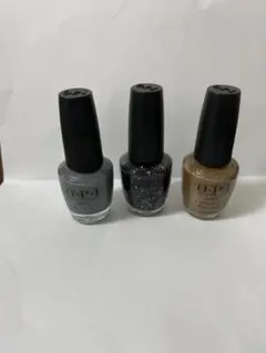 OPI ネイルラッカー 3本セット