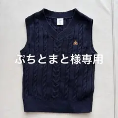 GAP ネイビー Vネックベスト