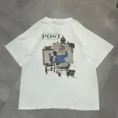 す*人様 90s tシャツ Norman Rockwell - メルカリ