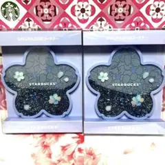 STARBUCKS 2026 SAKURA コースター　エアリーブルー　2点