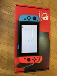 Nintendo Switch 本体 青/赤 箱付き