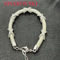 SWAROVSKI スワロフスキー ブレスレット スワンチャーム ラインストーン
