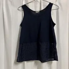 ネイビー トップス　GU