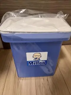 【未使用】Milton 哺乳瓶用消毒ケース トング、トレイ付