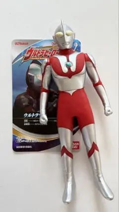ウルトラヒーローシリーズ ウルトラマン クリアレッドver. ソフビ 付録