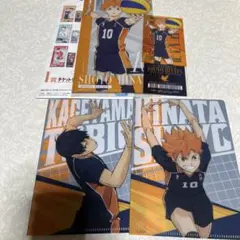 ハイキュー！！ミニクリアファイル　チケットケース＆クリアカードセット　日向翔陽