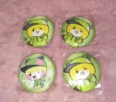 カラフルピーチ　刺繍缶バッジ　シヴァ からぴち